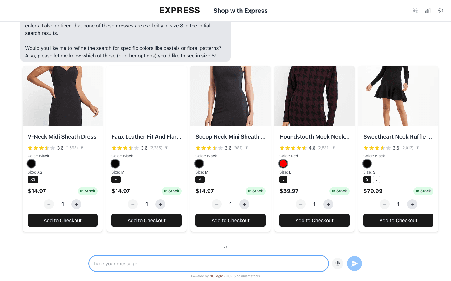 Real product results